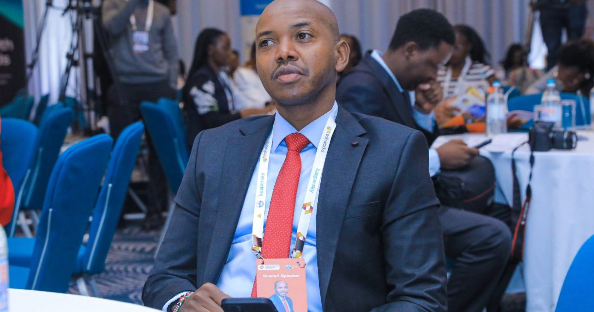 Chief Executive Officer ICT Authority Stanley  Kamanguya listening to stakeholders input during  a Public Validation meeting for the ICT Authority  Bill, 2024 (ICTABILL2024) held at the Kenyatta  International Centre, Nairobi. Photo/Allan Wandera