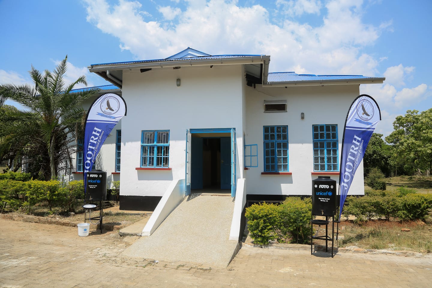  A section of the Victoria Annex hospital in Kisumu.