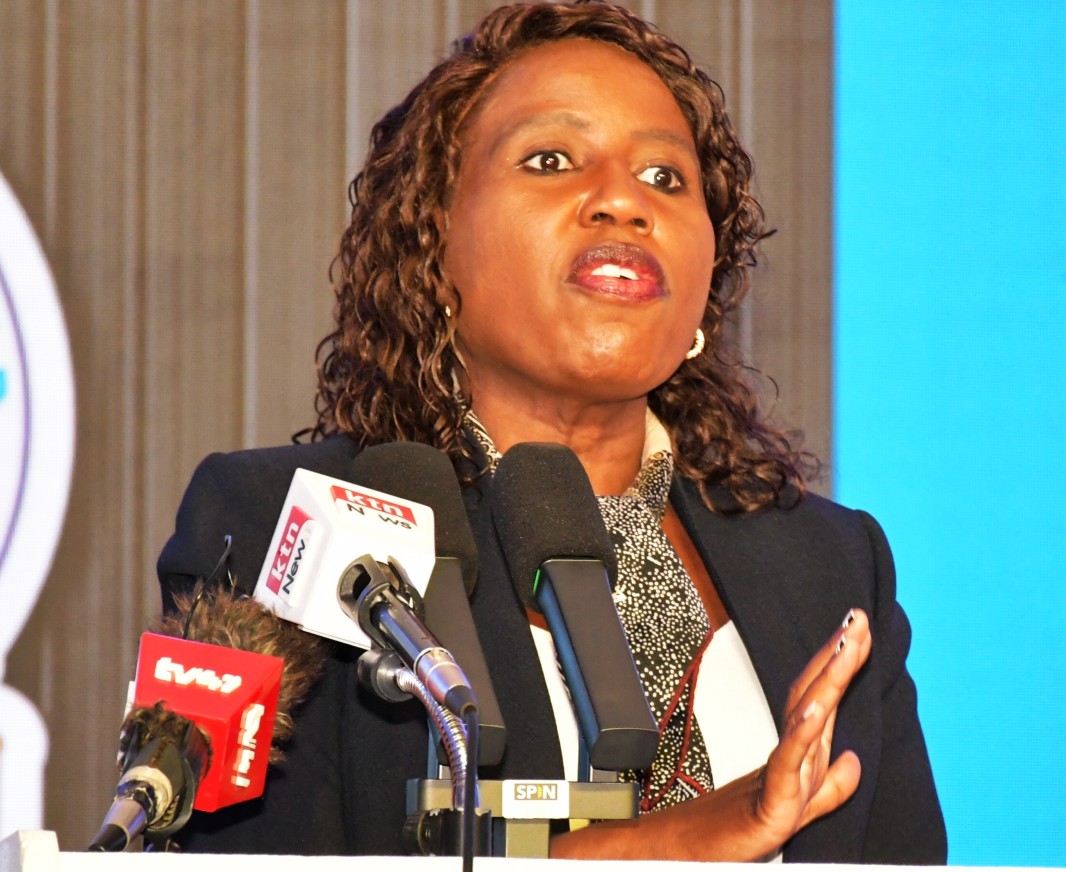 Principal Secretary (PS) in the State Department for Higher Education and Research in Ministry of Education Dr. Beatrice Muganda Inyangala.