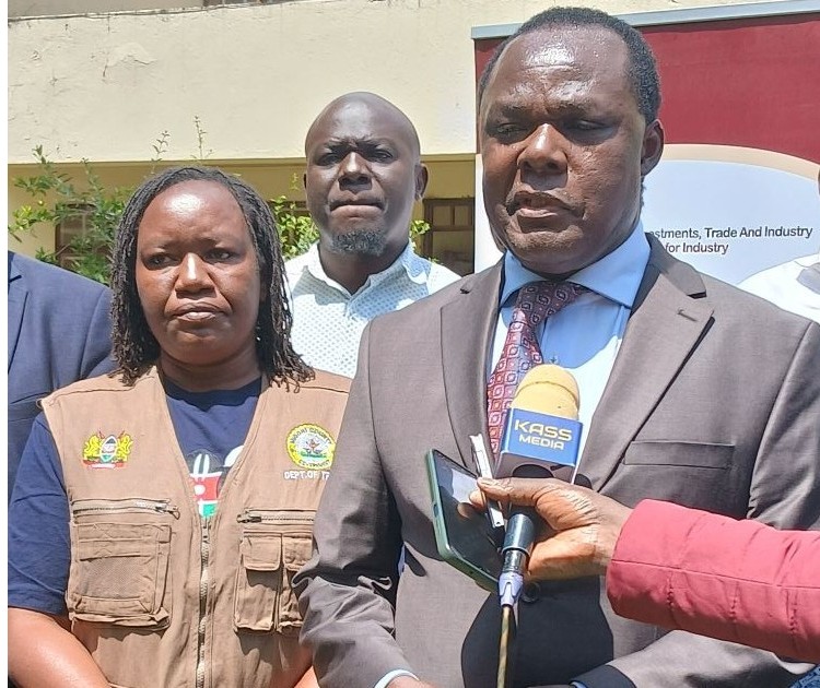 Principal Secretary in the State Dept for Industrialization, Ministry for Investments, Trade and Industry (MITI), Dr Juma Mukhwana