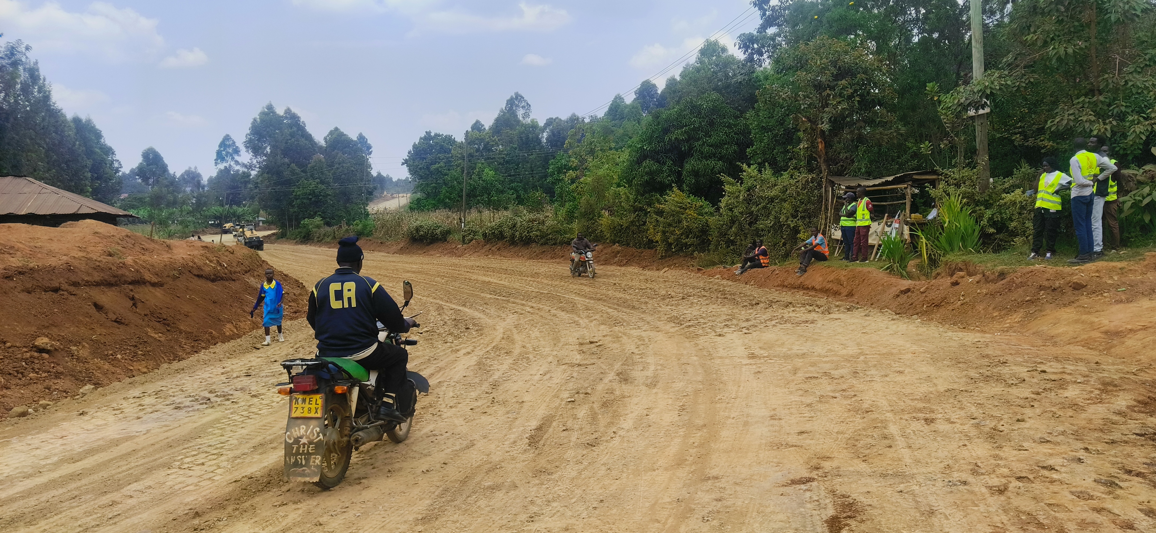 Two major roads near completion as several other roads are underway in Vihiga County. PHOTO/ROSE WASIKE