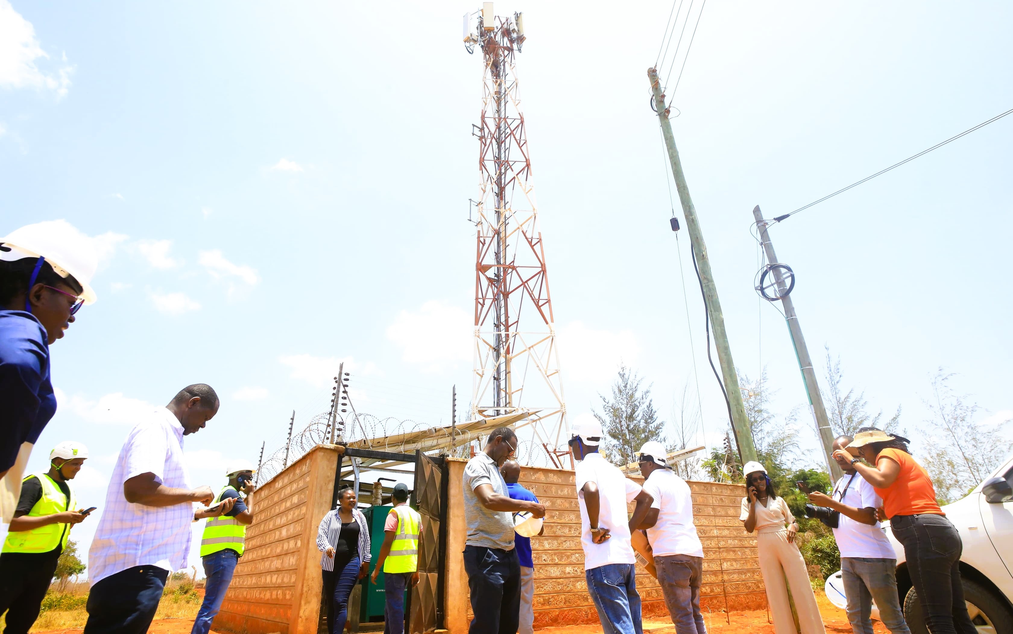 The Communications Authority of Kenya (CA) is deploying telecommunication network sites in rural parts of Kilifi County. Photo/Mohamed Hassan