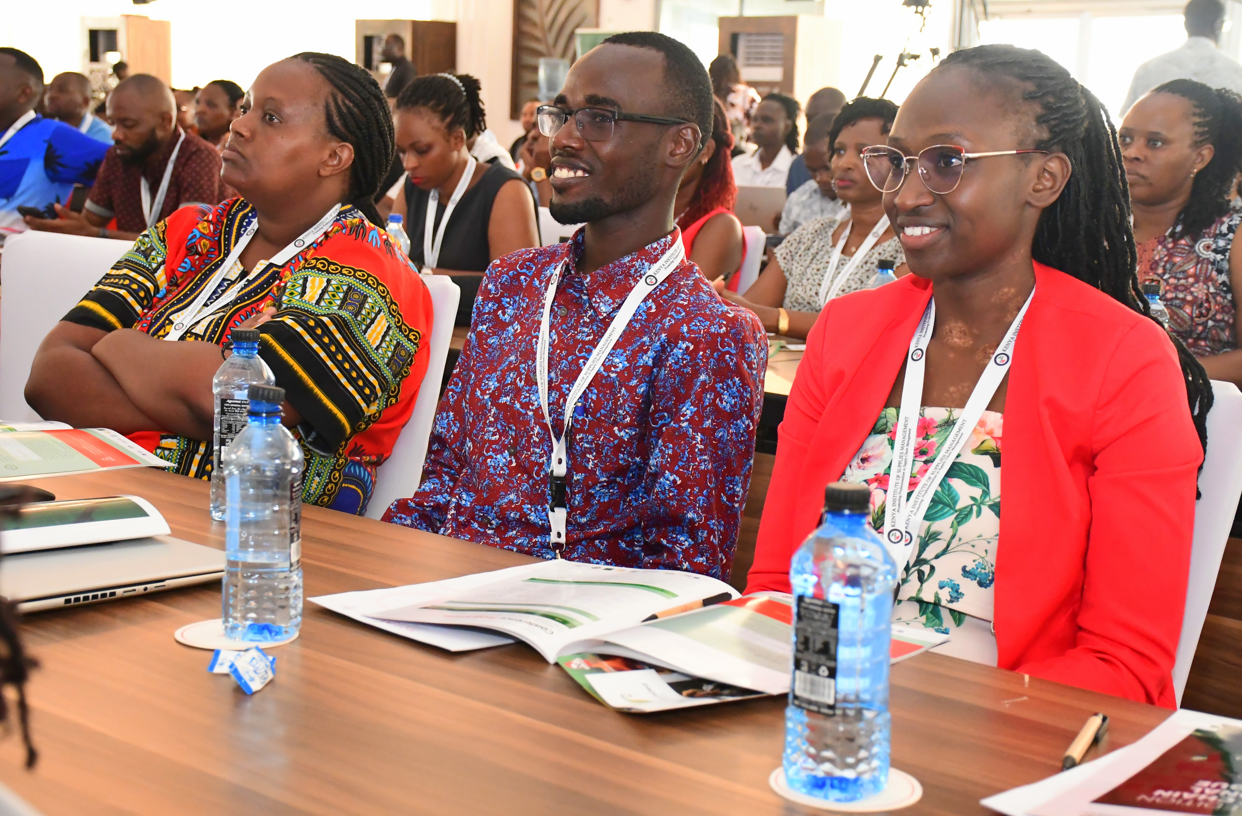A section of Kenya Institute of Supplies Management (KISM) members follow proceedings during the 3rd KISM National Dialogue in Mombasa. Photo/Andrew Hinga