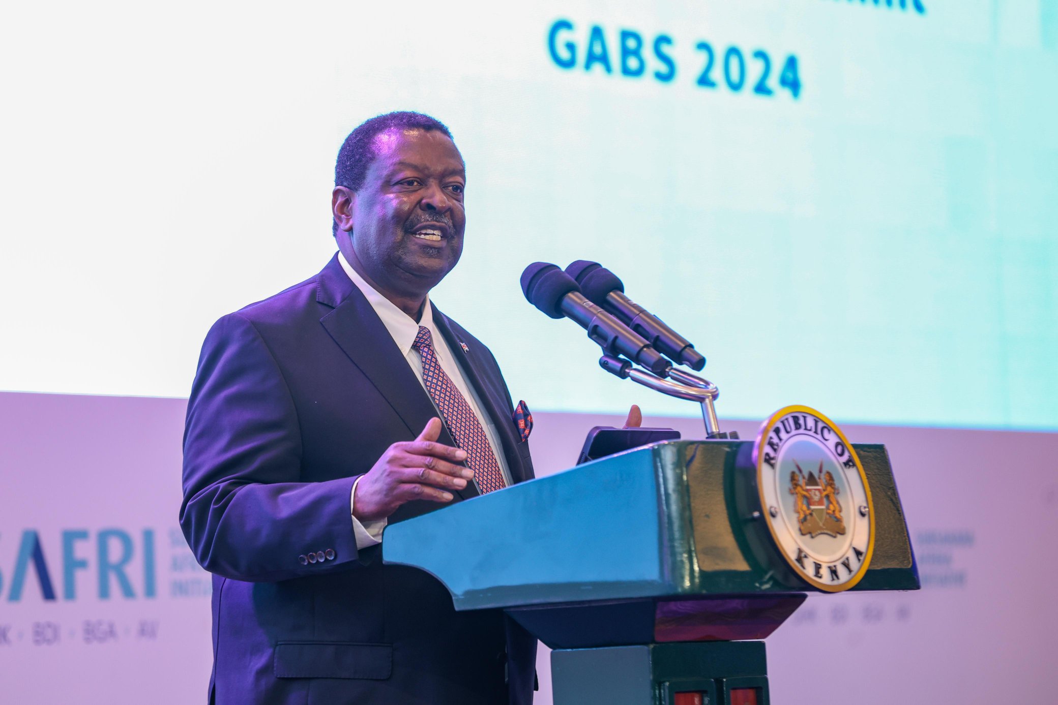 Prime Cabinet  Secretary Musalia Mudavadi. Photo/Courtesy