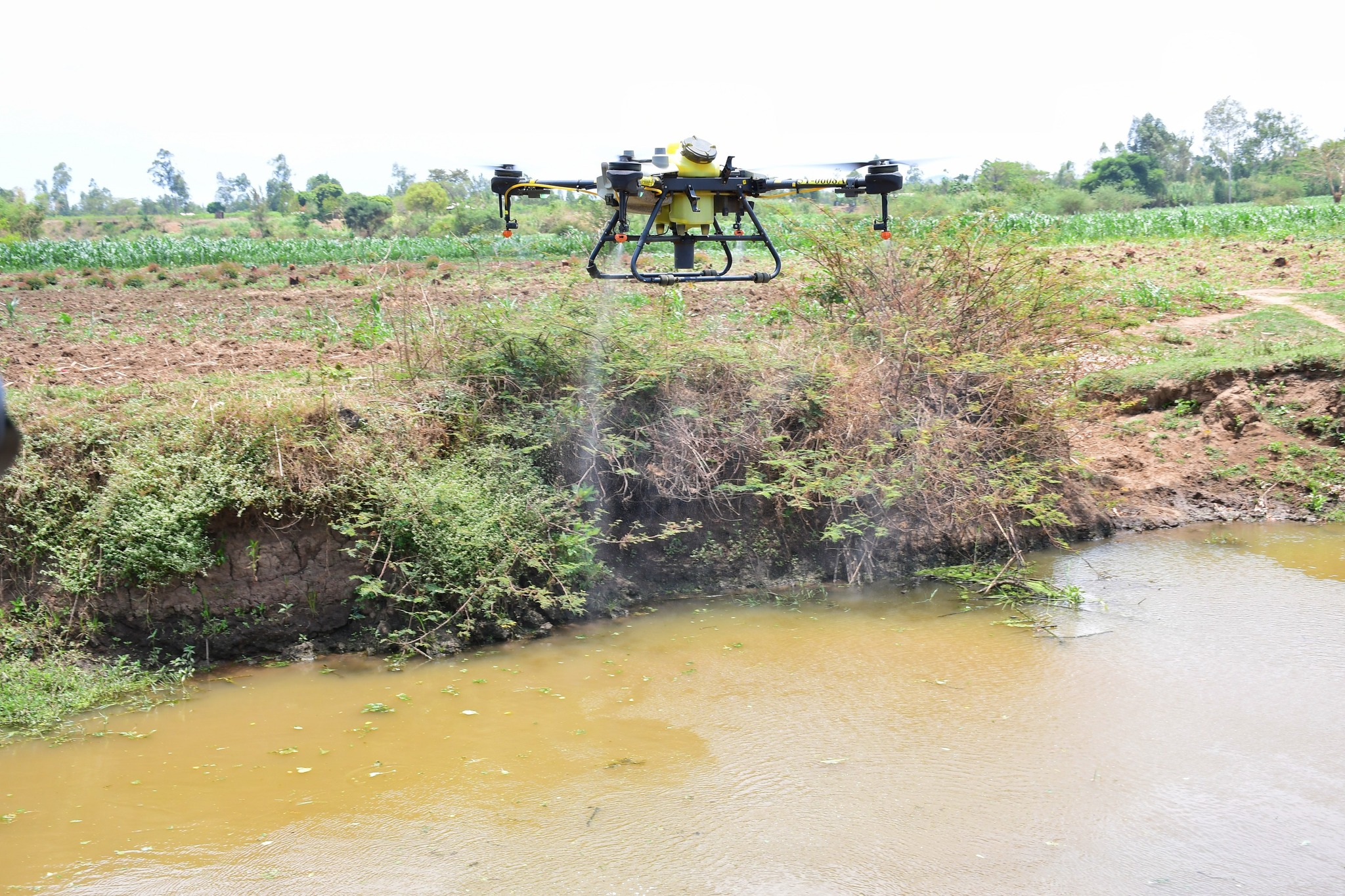  Launch of Anti- malaria campaign in Busia County by deploying drone services.