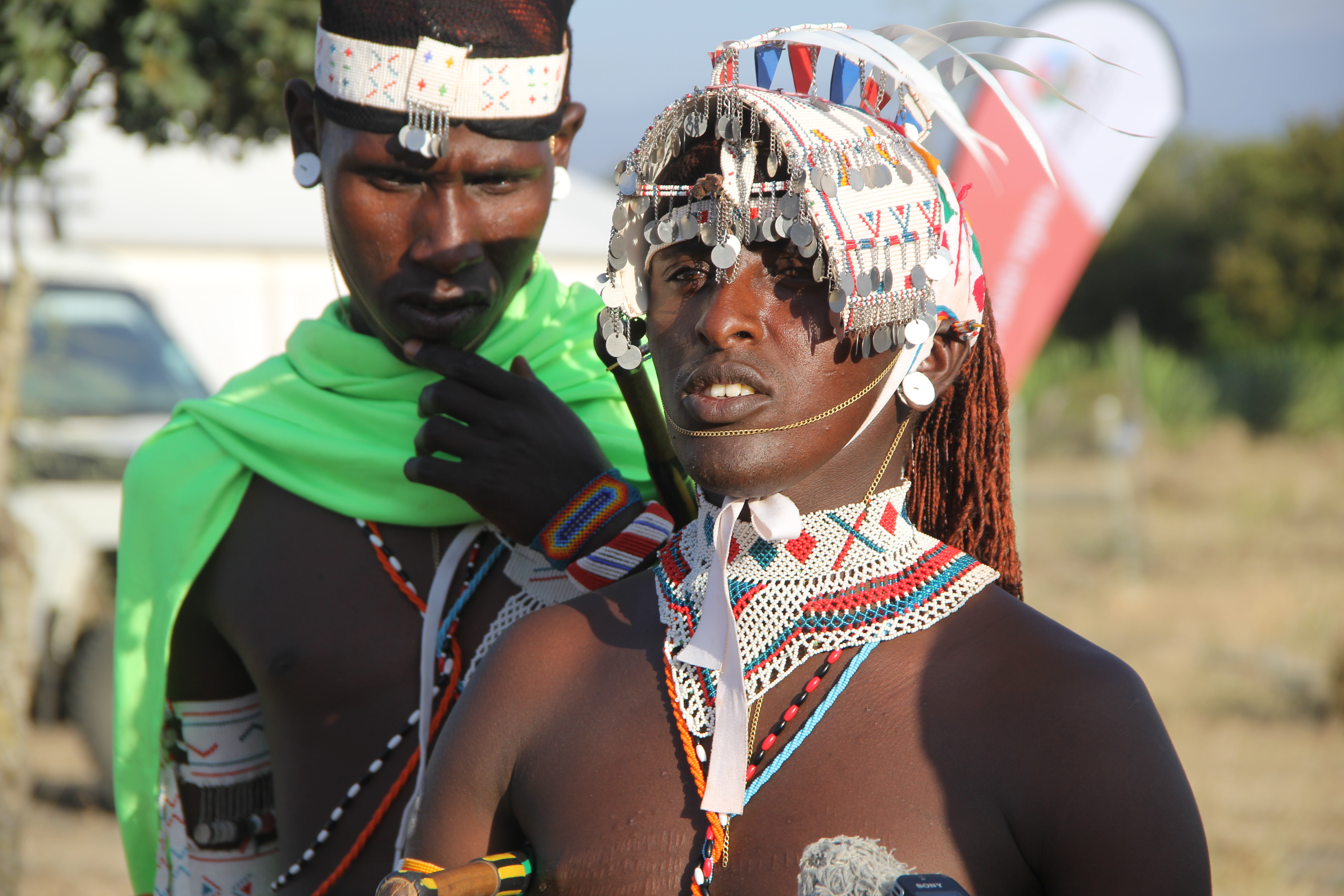 Pius Lekwles, a moran from Samburu and one of the IMPACT grant beneficiaries. PHOTO/MARTIN MUNYI