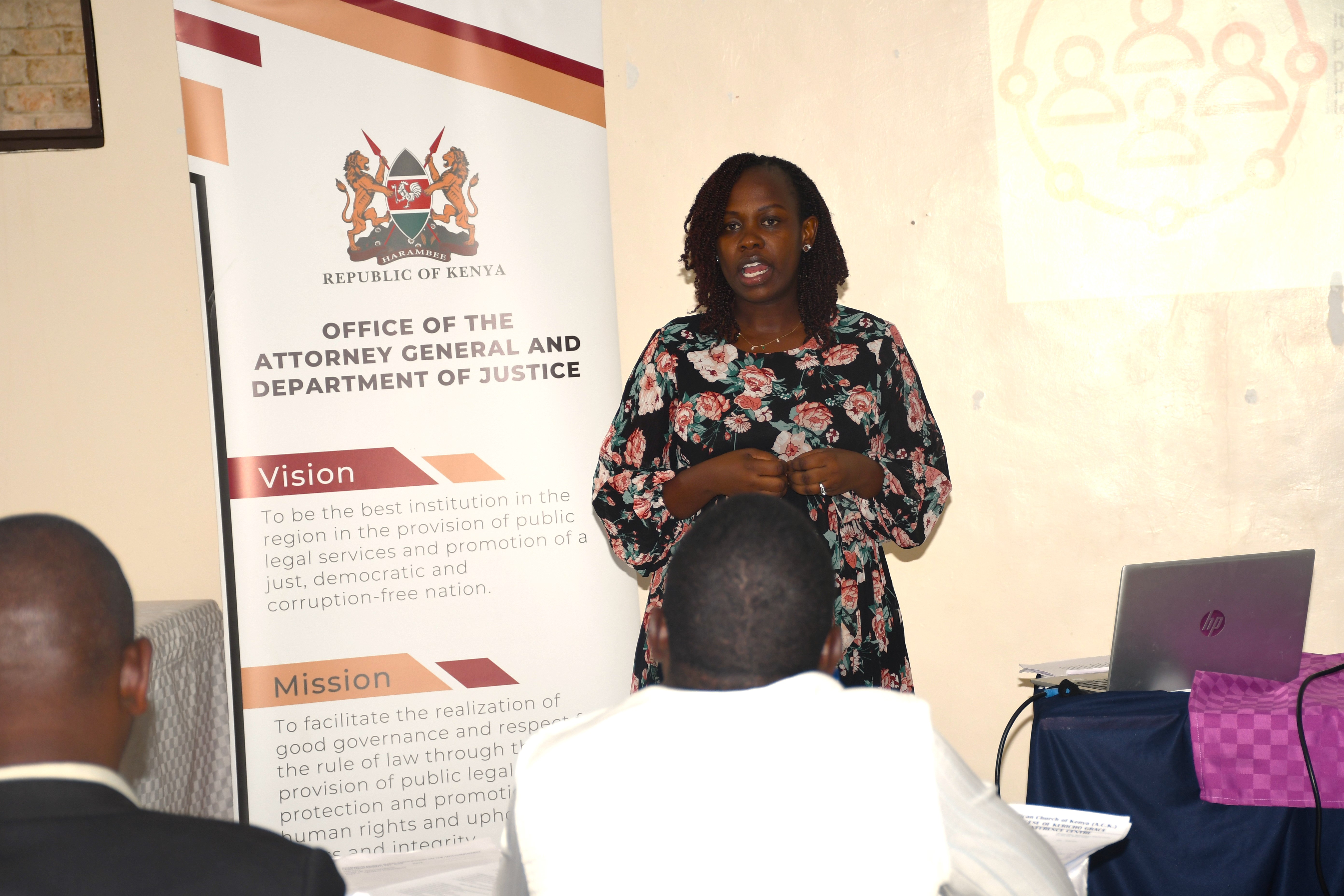 Kericho residents, including, members of civil society organizations, and religious leaders, submitting their views on the proposed Bills