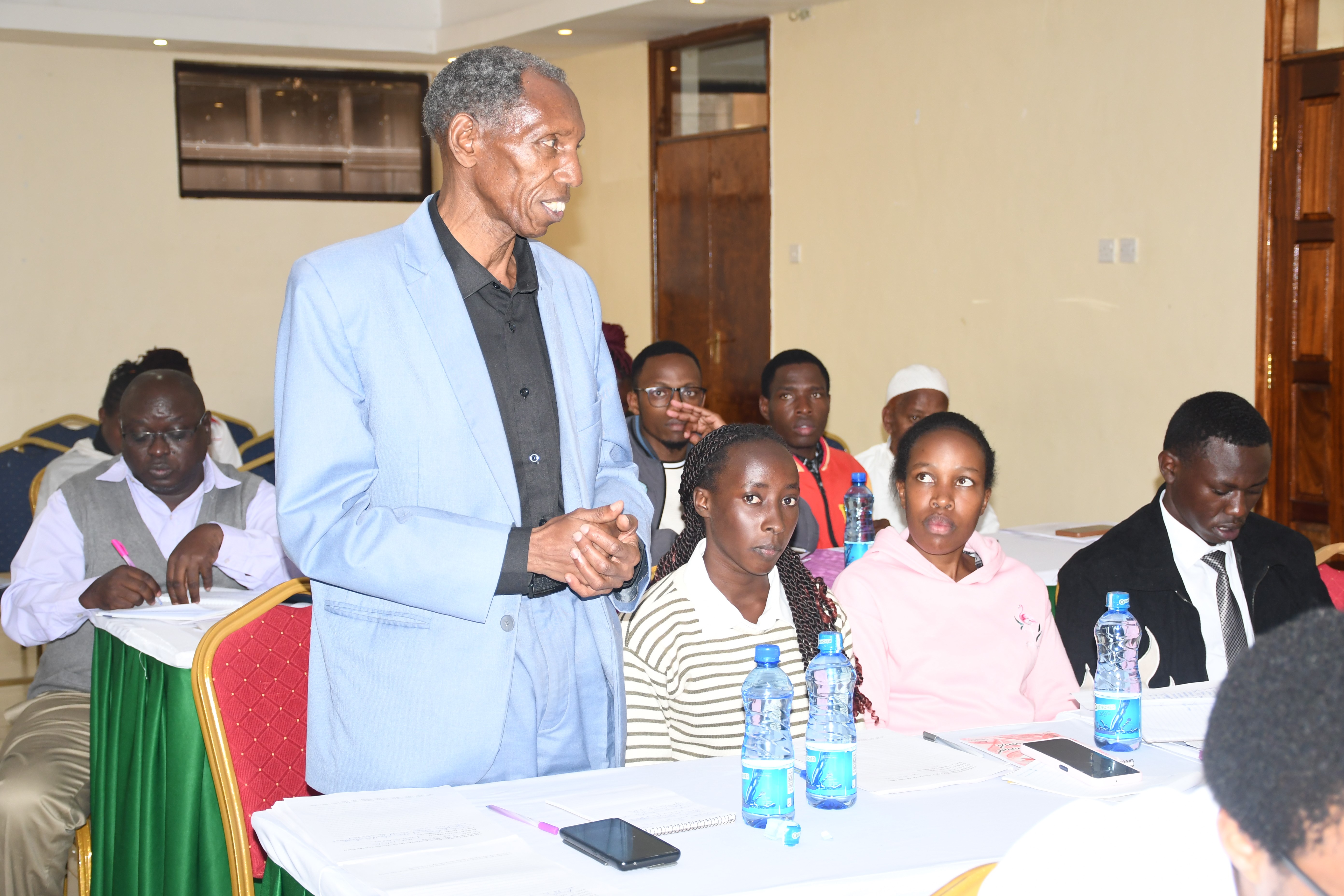 Kericho residents, including, members of civil society organizations, and religious leaders, submitting their views on the proposed Bills