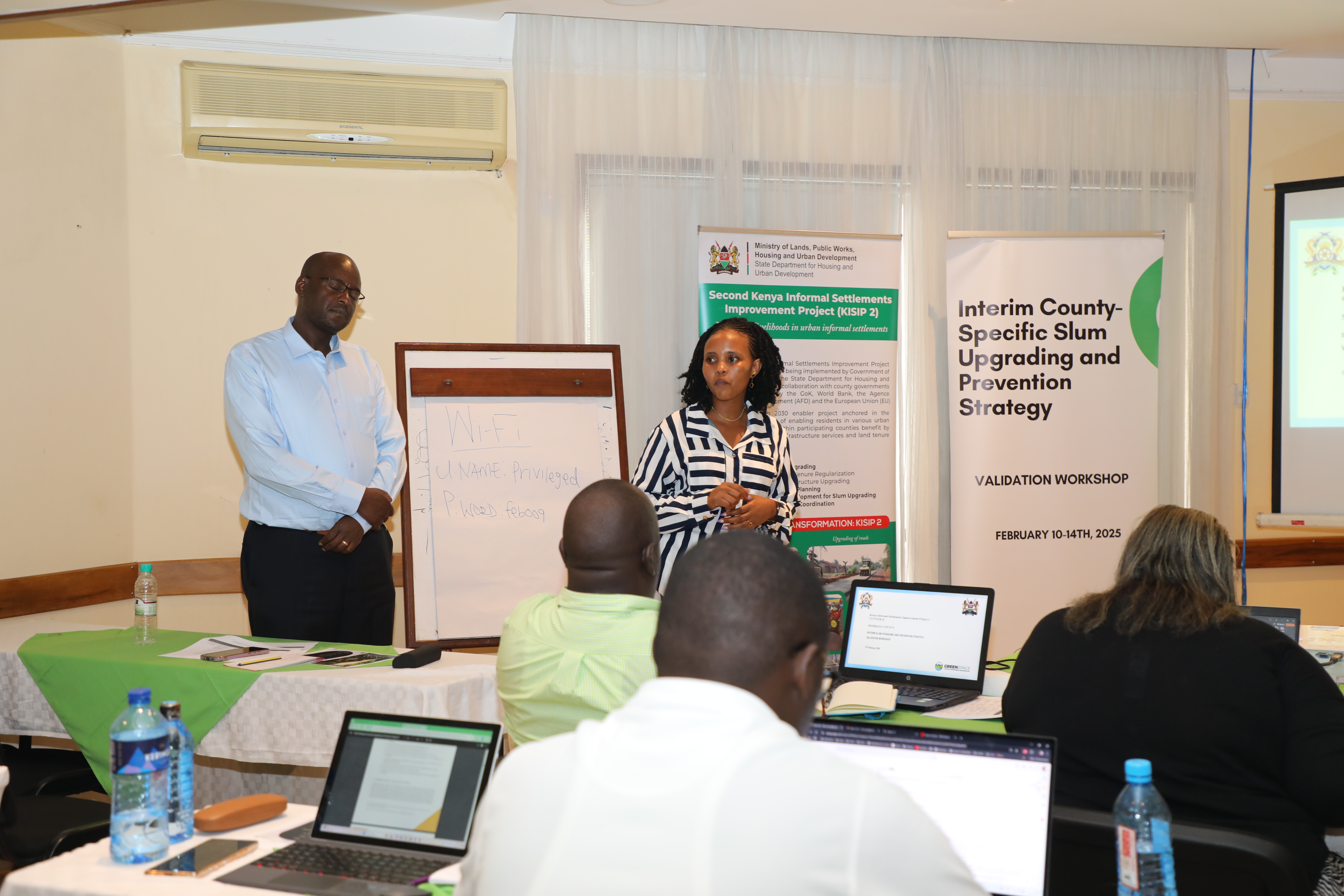 Kenya Informal Settlements Improvement Project (KISIP2) stakeholder engagement.