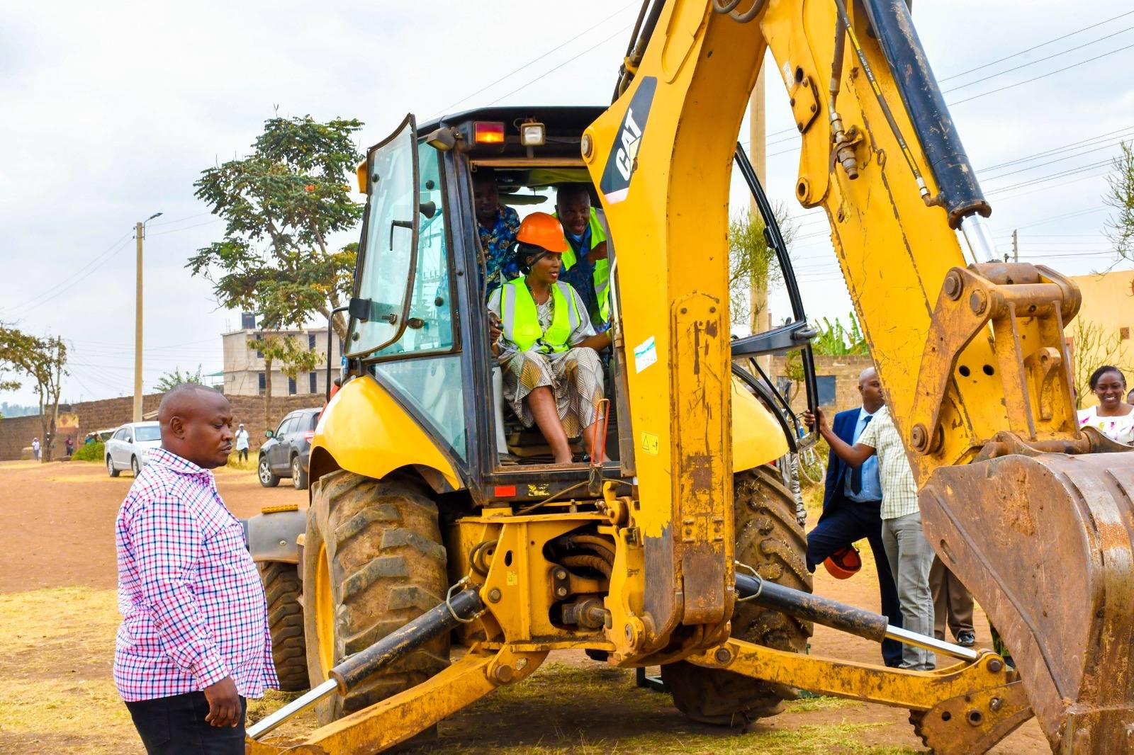 The groundbreaking of a Sh55 million Sports Academy in Thika’s Kimuchu area.