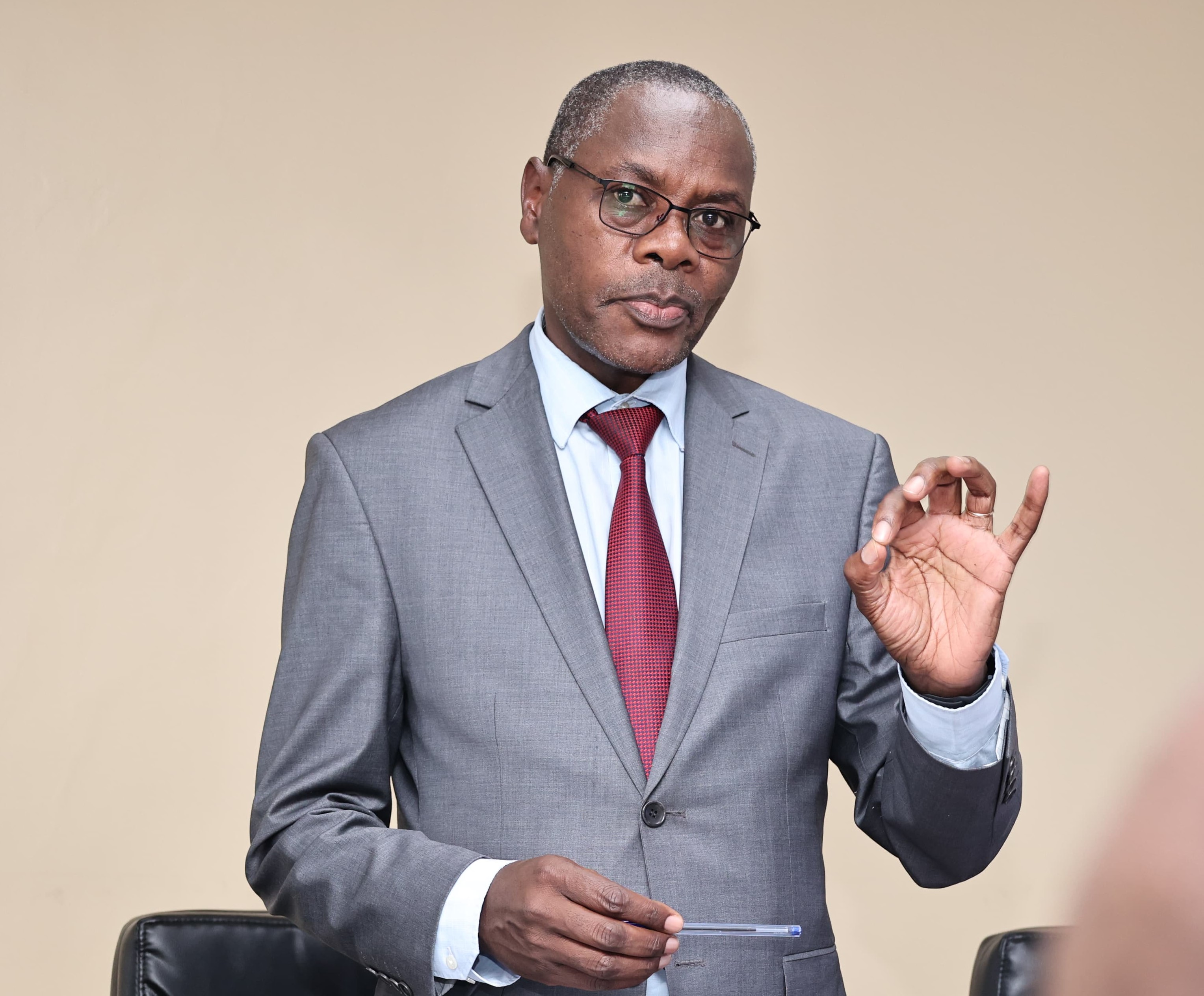 Dr Allan Azegelle Director Veterinary Services. He said that KEVEVAPI will roll out the vaccination exercise for livestock in January