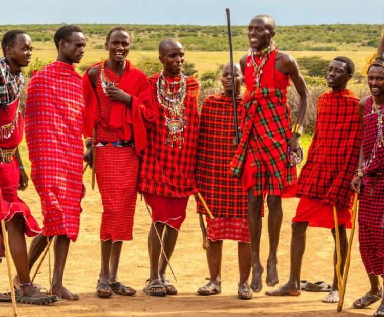Maasai men