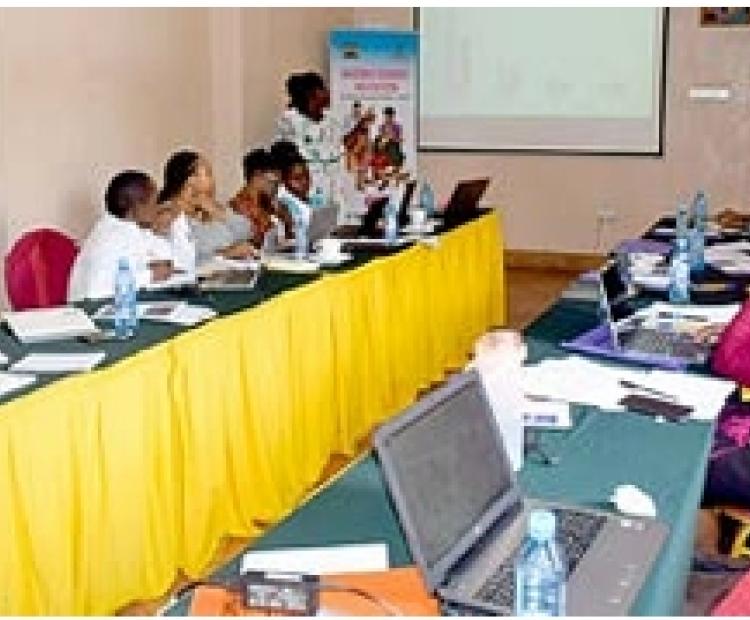 A meeting between members of the Nutrition Program  Steering Committee and officials of Nutrition International  (NI) at the Nakuru County.