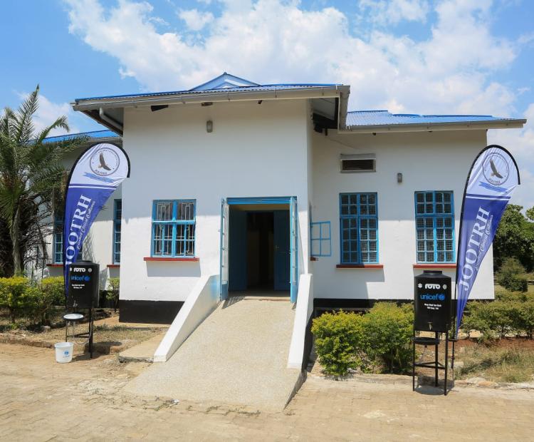  A section of the Victoria Annex hospital in Kisumu.