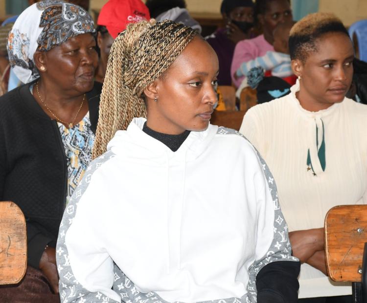 Young women who have voluntarily joined the artisan profession due to lack of jobs