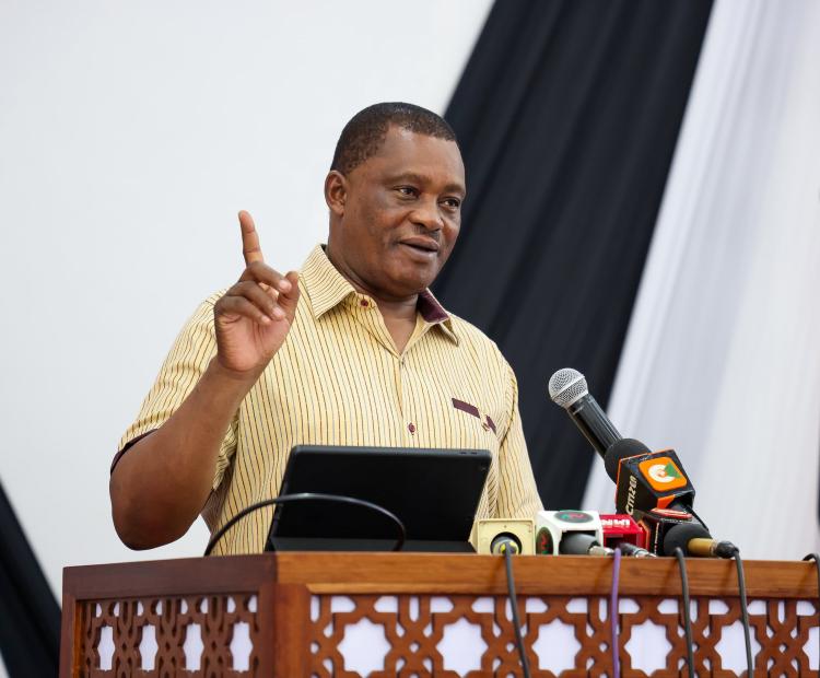 Cabinet Secretary for Public Service and Human Capital Development Justin Muturi has reaffirmed Kenya’s commitment to strengthening public service accountability.Photo/Courtesy