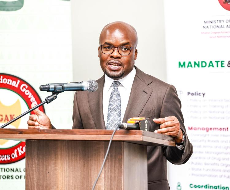 RAYMOND OMOLLO- PS for Internal Security and National Administration