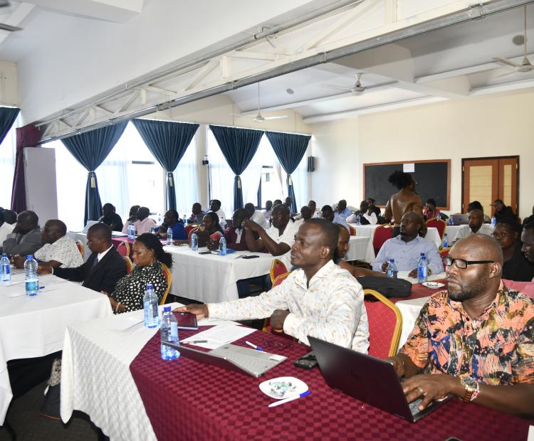 A section of training of county trainers on Project Management Committees (PMCs) in Homa Bay County.