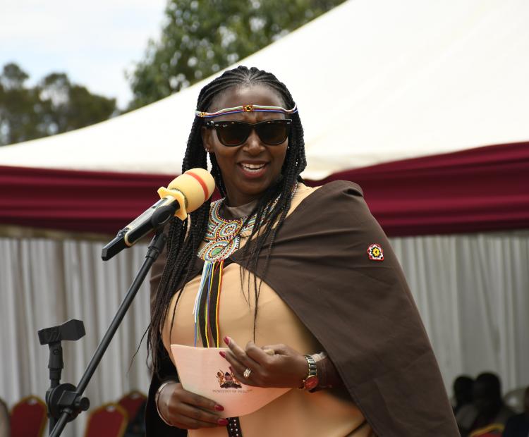 Principal Secretary for Public Health and Professional Standards Mary Muthoni.
