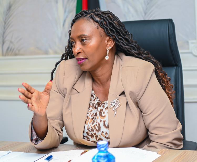 Principal Secretary, State Department for Public Health and Professional Standards, Mary Muthoni.