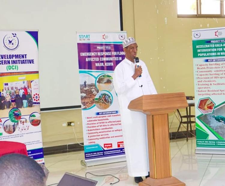 Garissa Governor Nathif Jama, joined by his deputy Abdi Dagane launch the Modogashe water project  yesterday. The project will provide access to clean water for over 30,000 in Modogashe town and the  neigbouring villages.