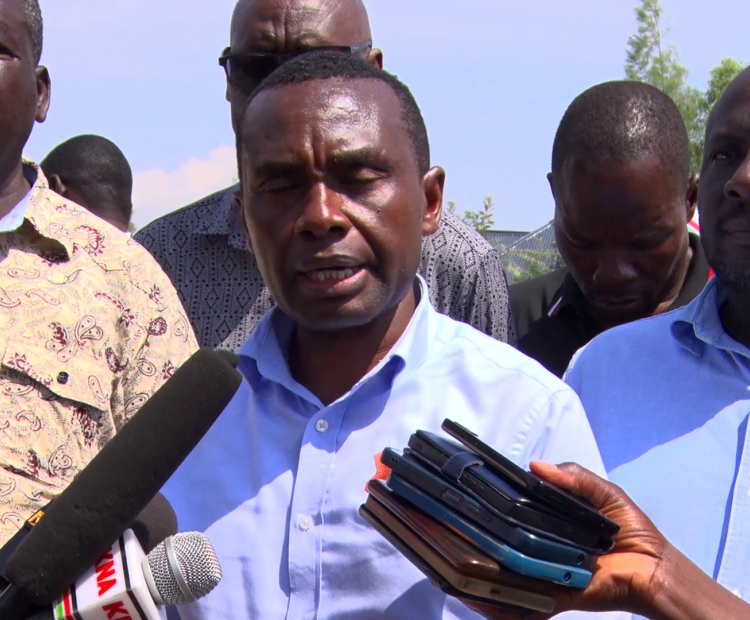 The Chief Executive Officer (CEO) National Irrigation Authority (NIA), Eng. Charles Muasya. Photo/MARION OBUYA