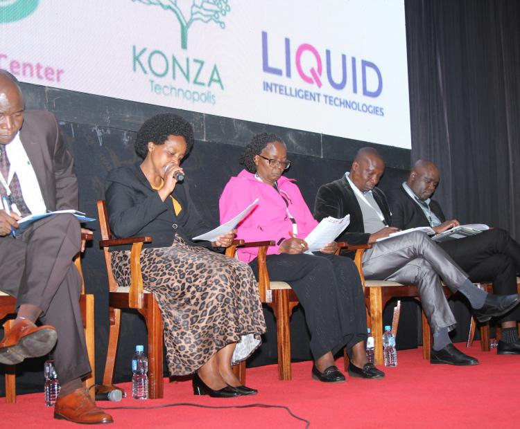 A section of experts who delivered research papers at the just concluded second edition of the National Research Festival (NRF) held at Egerton University.