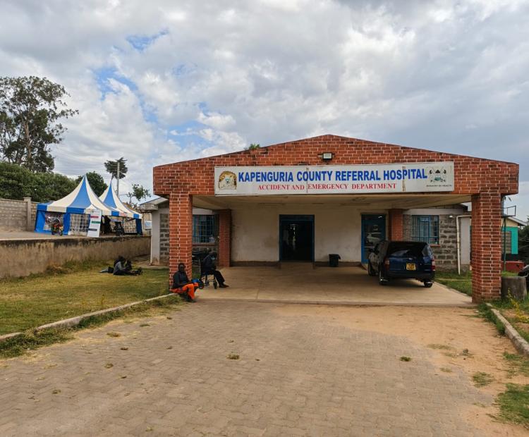 Kapenguria County Referral Hospital.